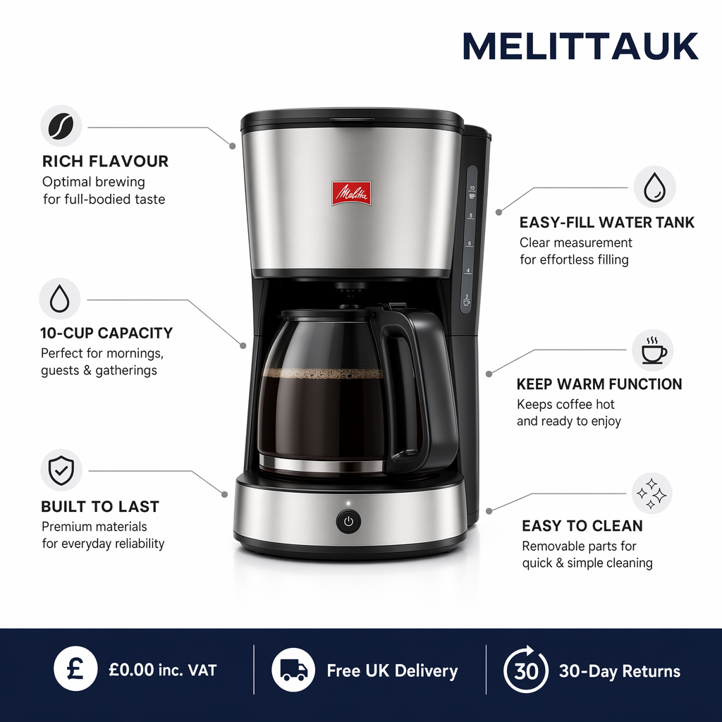 Melitta UK feature callout infographic
