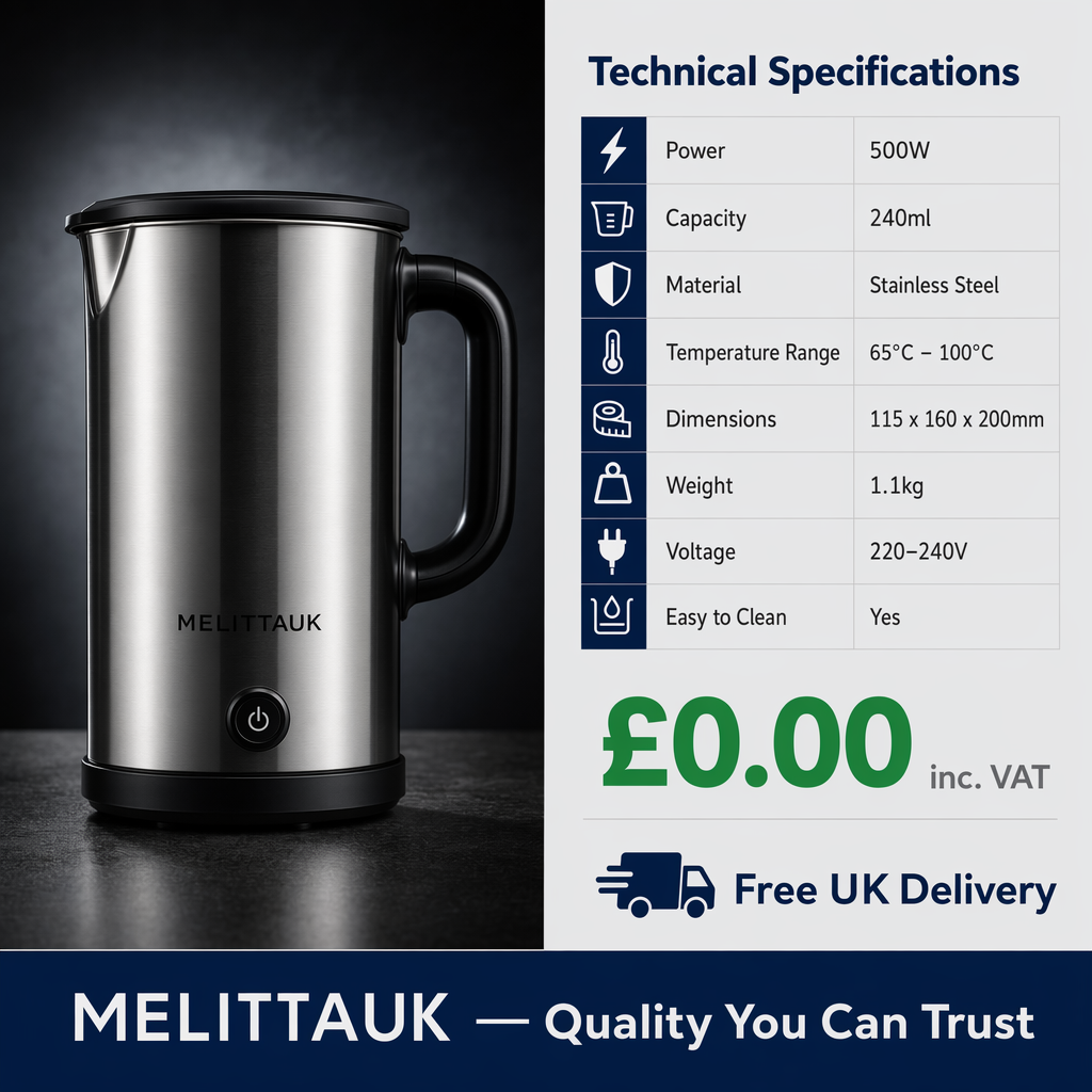 Melitta UK specifications comparison